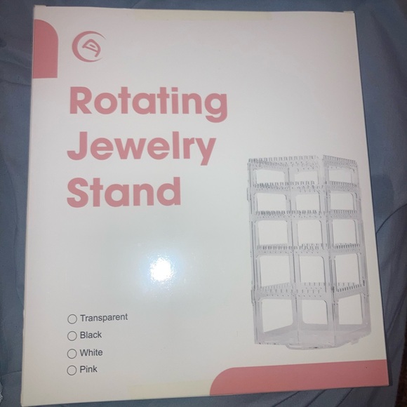 Jewelry - Rotating Jewelry Stand - Black